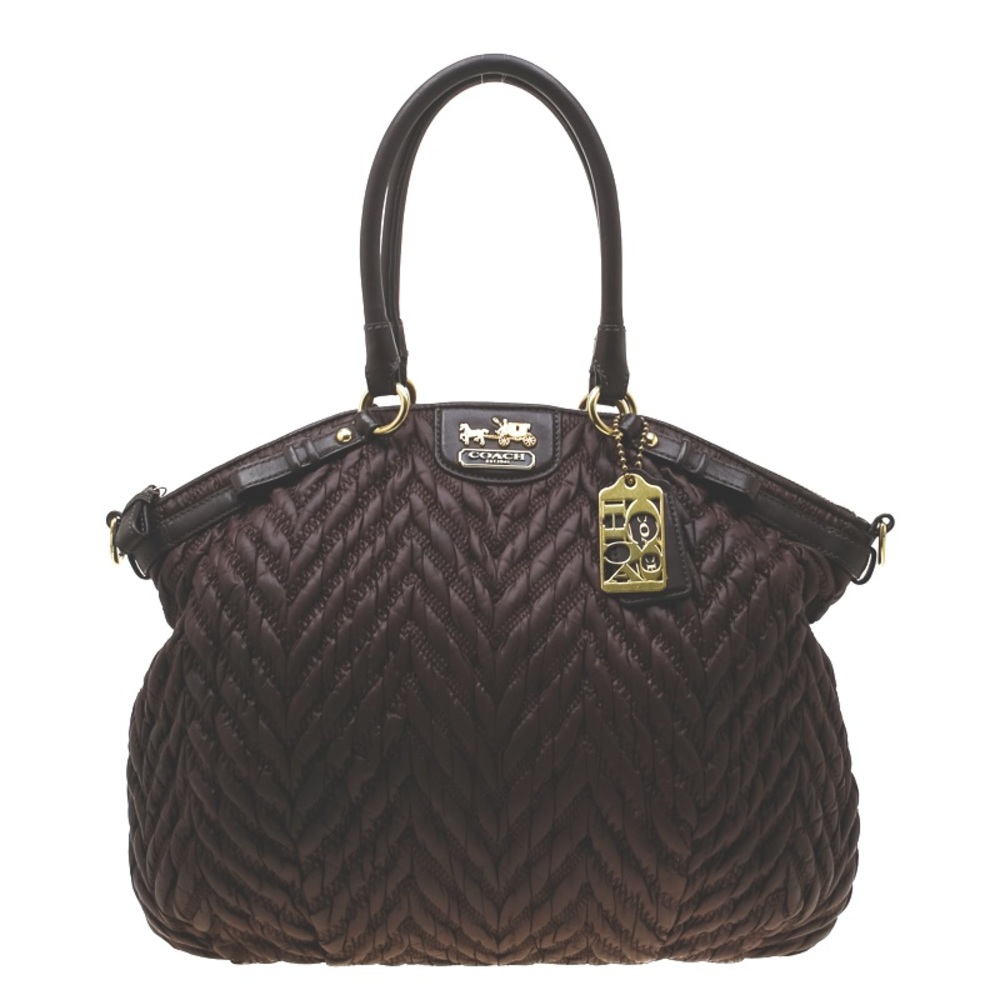 Coach 70th Anniversary Quilted Nylon Bag Sophia